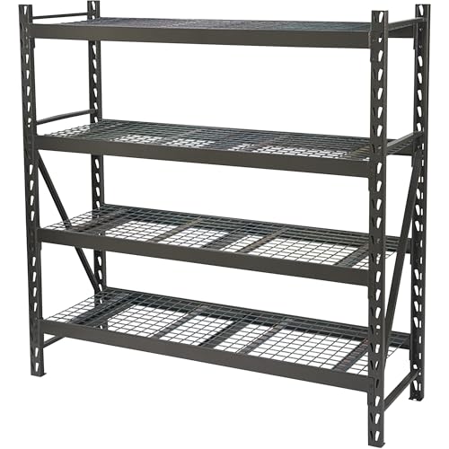 4 Tier Industrial Steel Shelving Unit