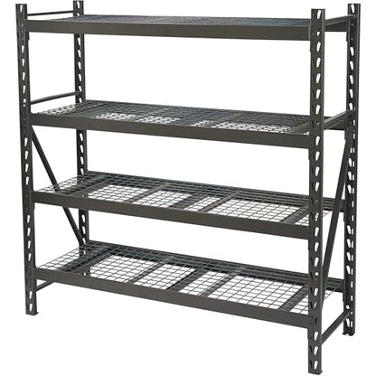 4 Tier Industrial Steel Shelving Unit