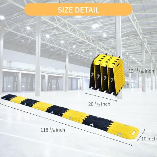 Collapsible Speed Bumps for Road