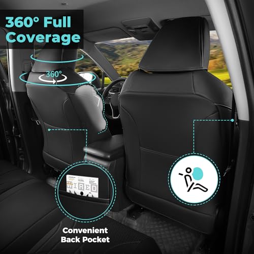 for Toyota RAV4 Seat Covers 2019 2020 2021 2022 2023 2024 2025 RAV 4 Prime & Hybrid XLE LE Limited XLE Premium