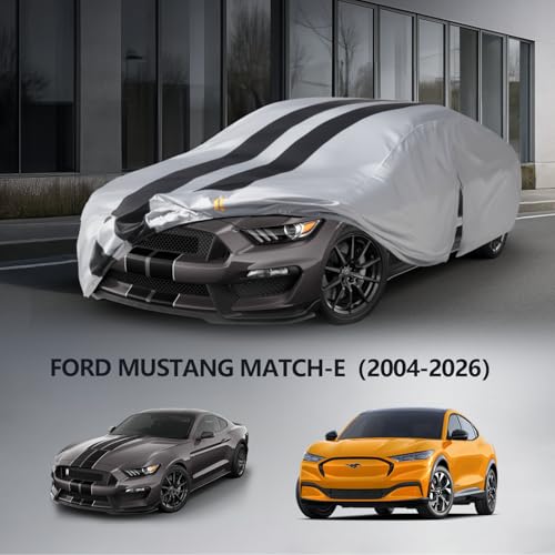 Multi Layer Car Cover Custom Fit for Ford Mustang