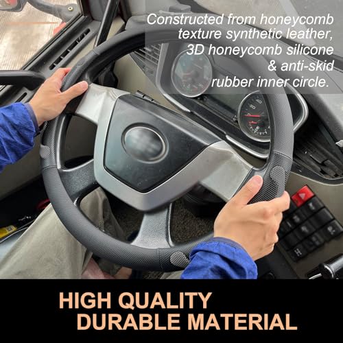 XL Comfy Grip Steering Wheel Cover for Semi Truck 18 Inch