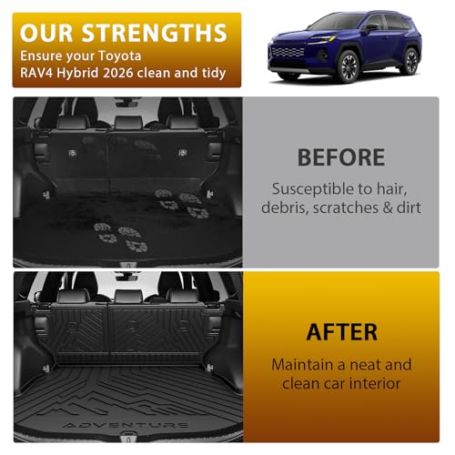 Floor Mats for Toyota RAV4 Hybrid 2026