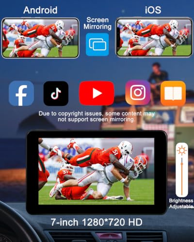 Wireless CarPlay Screen Android Auto for Car