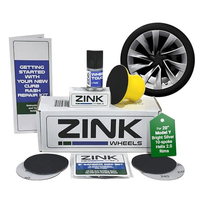 Premium Tesla Wheel Curb Rash Repair Kit for Model Y 20