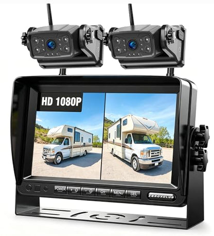 Magnetic Wireless RV Backup Camera System (2 Count)