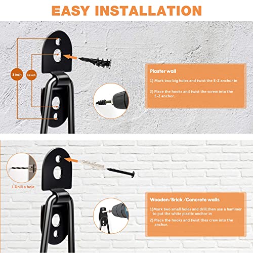 Garage Storage Hooks (4 Count)