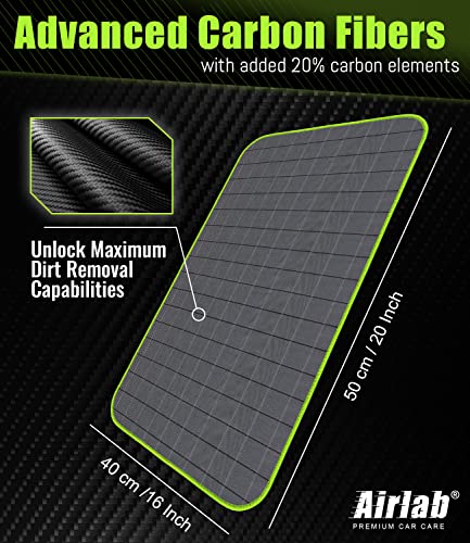 Carbon Microfiber Towels for Car Glass Window Polishing (2 Count)
