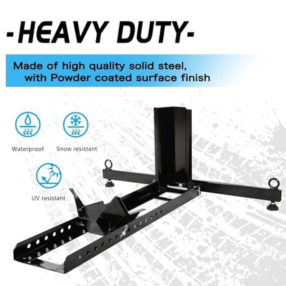 Motorcycle Wheel Chock Stand Upright 1800 LBS