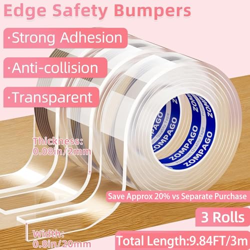 Baby Corner Proofing Edge Protector Strip (3 Count)