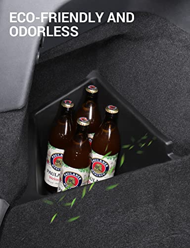 Trunk Organizer for 2020 2021 Tesla Model Y with Carpeted Lip