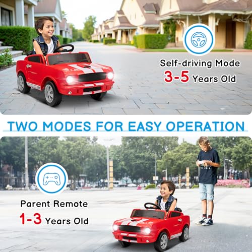 12V Licensed Shelby Electric Car for Kids