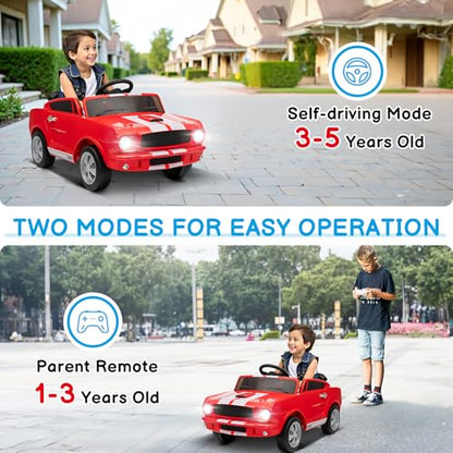 12V Licensed Shelby Electric Car for Kids