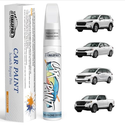 NH 883P Platinum White Pearl Car Touch Up Paint for Honda