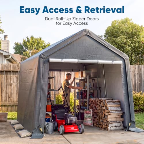 10x10FT Large Storage Shed Multi