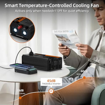 2500 Watt Pure Sine Wave Power Inverter