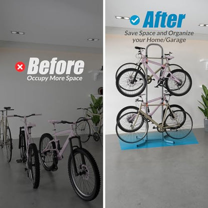 4 Bike Rack Bicycle Rack (299.2 Ounce)
