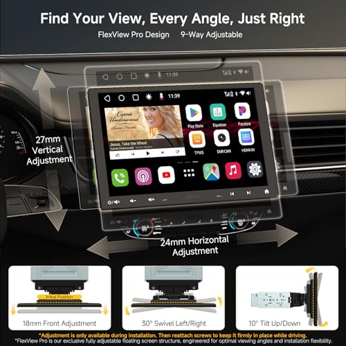 S8MS 10.1" Android Single DIN & Double DIN Car Stereo