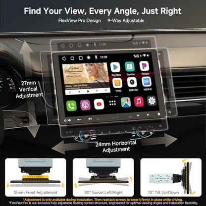 S8MS 10.1" Android Single DIN & Double DIN Car Stereo