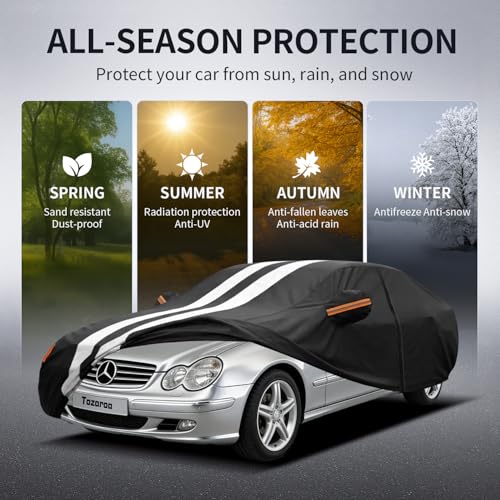 Multi Layer Car Cover Custom Fit for Mercedes Benz CLK 200 280 320 350 430 500
