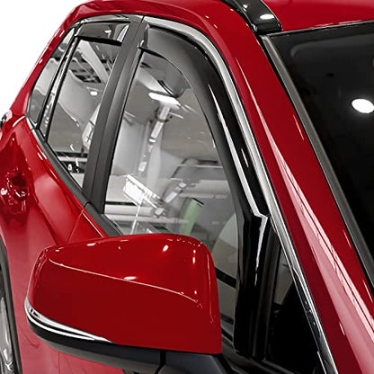 in Channel Extra Durable Rain Guards for Toyota RAV4 2019