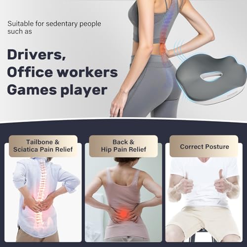 Car Seat Cushion with Memory Foam