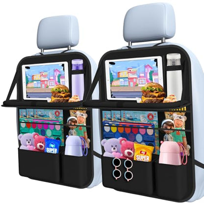 Car Backseat Organizer with Tray