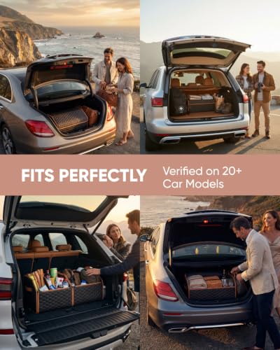 Foldable Trunk Organizer for Car Storage