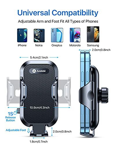 2026 Upgraded Car Phone Holder Mount for Vent