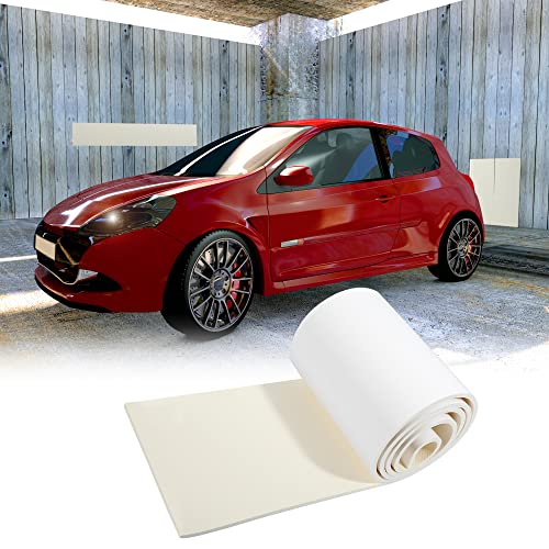 2000x200x6.5mm Car Garage Wall Guard Door Bumper Universal Protector Anti Collision Waterproof White