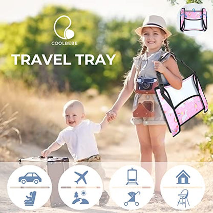 Kids Travel Tray for Toddler Car Seat