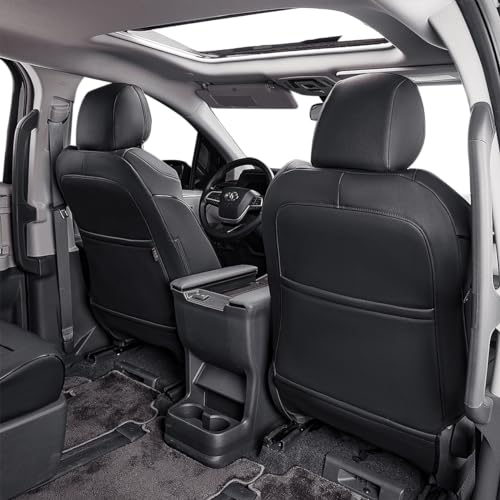 Sienna Seat Covers for 2021 2022 2023 2024 2025 2026 Toyota Sienna LE