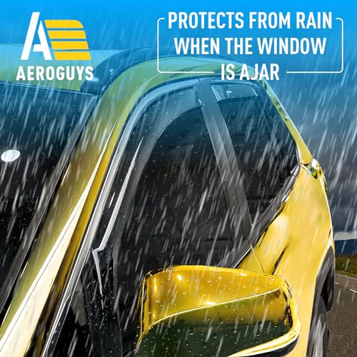 Extra Durable Window Deflectors in (4 Count)
