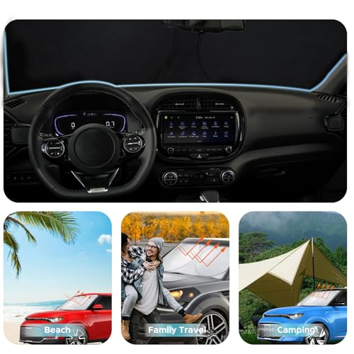 for Soul Windshield Sun Shade Window Sunshade Custom