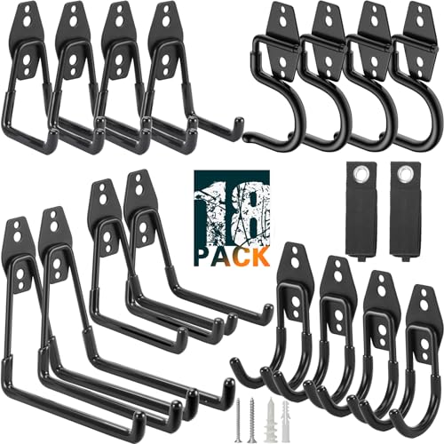 18 Pack Heavy Duty Garage Hooks