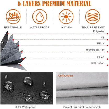 Waterproof Car Cover Compatible with Chevrolet Malibu SS