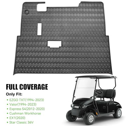EZGO TXT Golf Cart Full Coverage Floor Liner Mat