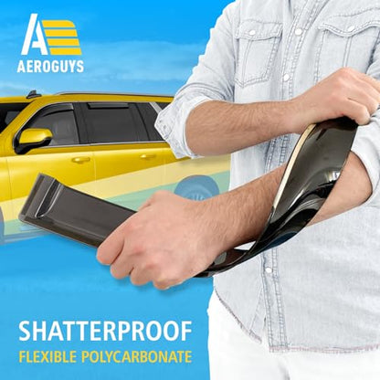 Extra Durable Window Deflectors in (4 Count)