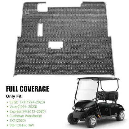 EZGO TXT Golf Cart Full Coverage Floor Liner Mat