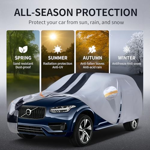 Multi Layer Car Cover Custom Fit for Volvo XC90
