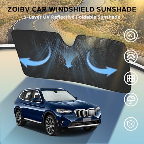 Car Windshield Sun Shade for BMW X3 2018