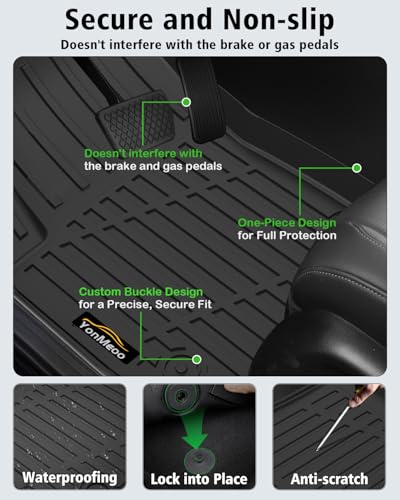 Floor Mats & Cargo Liner & Backrest Mat Custom for Dodge Hornet 2023