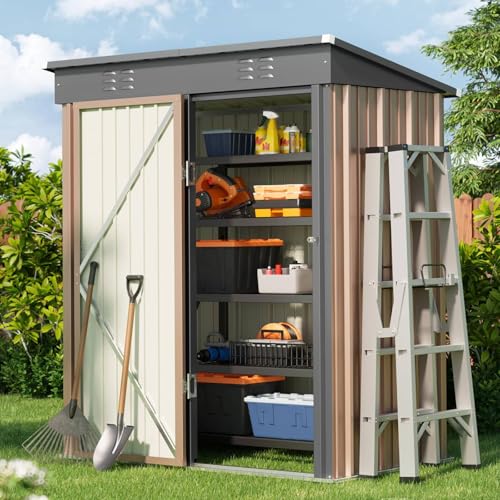 5' x 3' Outdoor Storage Shed