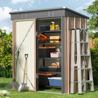 5' x 3' Outdoor Storage Shed