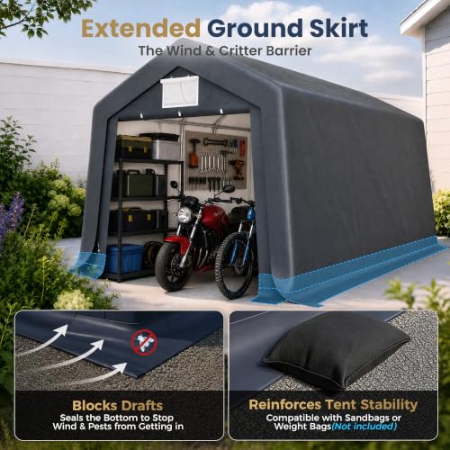 10x15ft Portable Carports