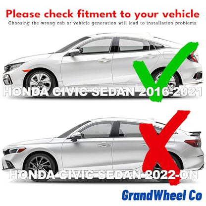 Window Deflectors Smoke Tinted In (4 Count)