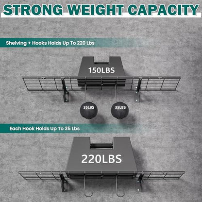 Garage Wall Shelves (2 Count)