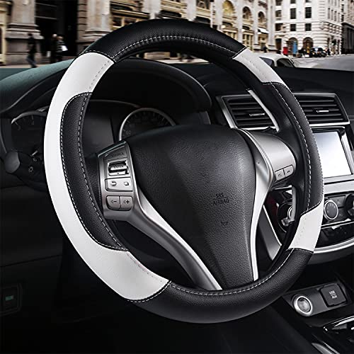 Leather Car Steering Wheel Cover