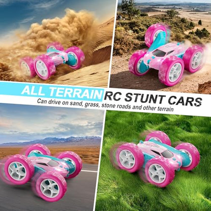 RC Cars Pink Remote Control Car for Girls