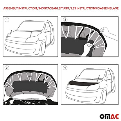 Car Bonnet Mask Hood Bra for Toyota Yaris 2013
